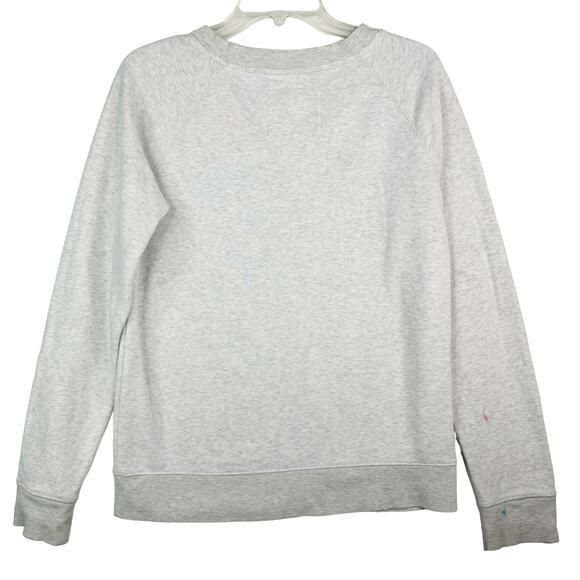 Reflex California Surf Series Sweatshirt Applique Screen Print Grey Retro L - Picture 4 of 7